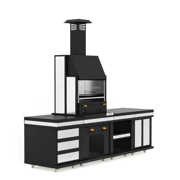 Simurg Long Barbekü 40*60*264