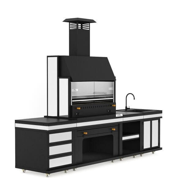 Simurg Long Chef Barbekü 40*100*304