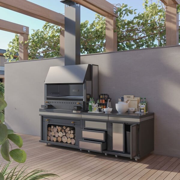 Simurg Cool Barbekü 40*100*242