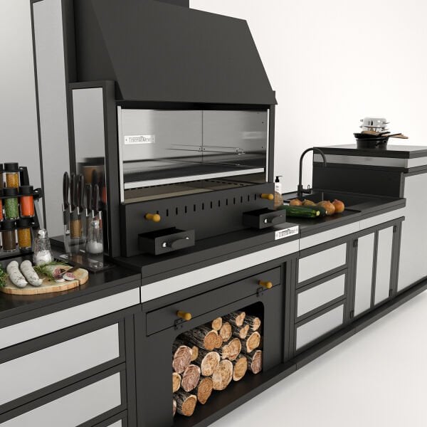 Simurg Long Plus Barbekü 40*80*414