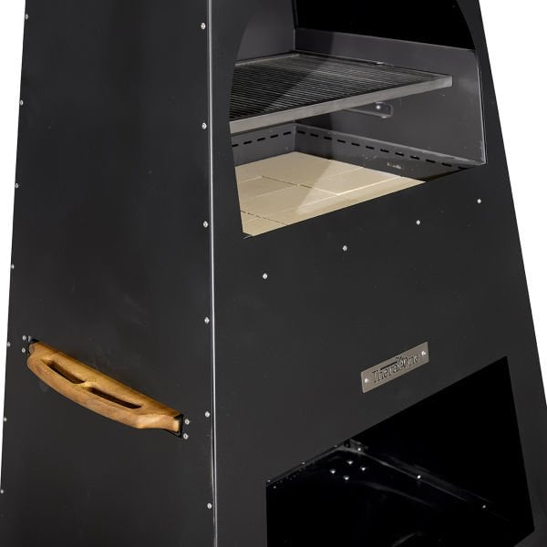 Metal Piramit Barbekü