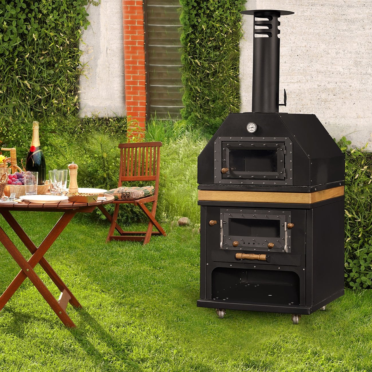 Roket Odun Fırını - Pizza Fırını