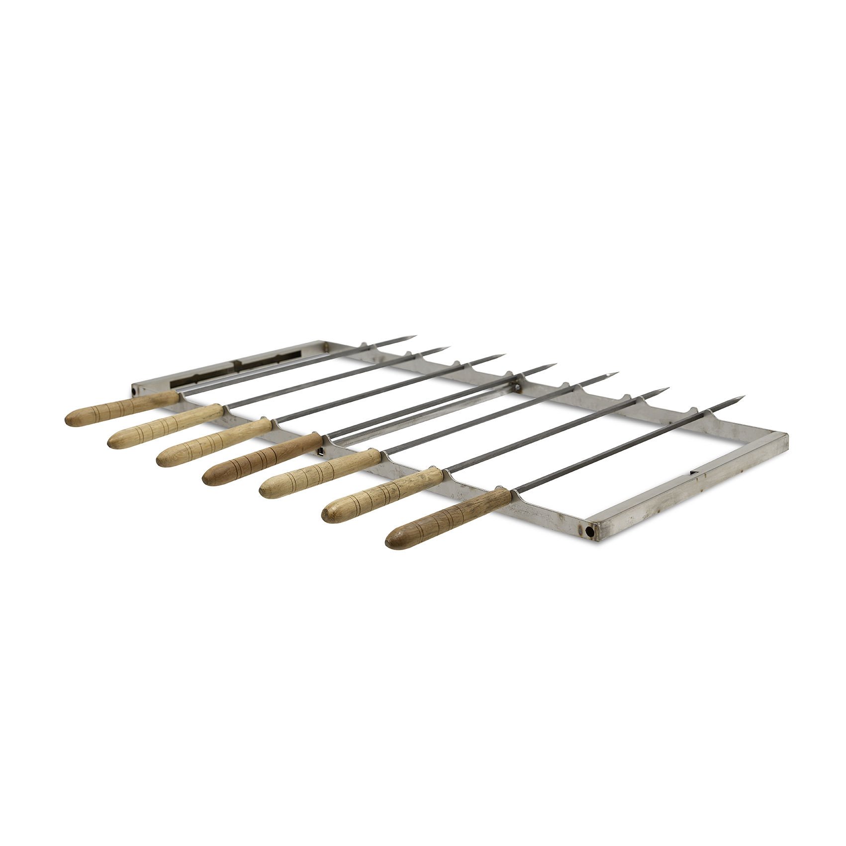 Barbekü Izgara Seti - Şiş + Çevirme 40*60