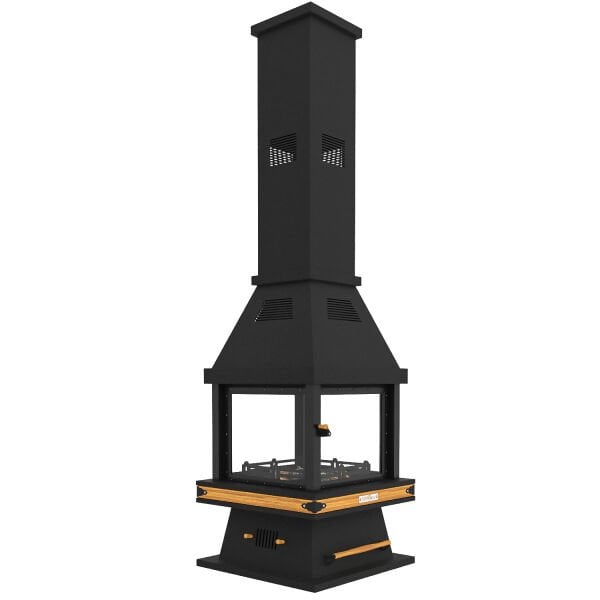 Median Metal Orta Şömine