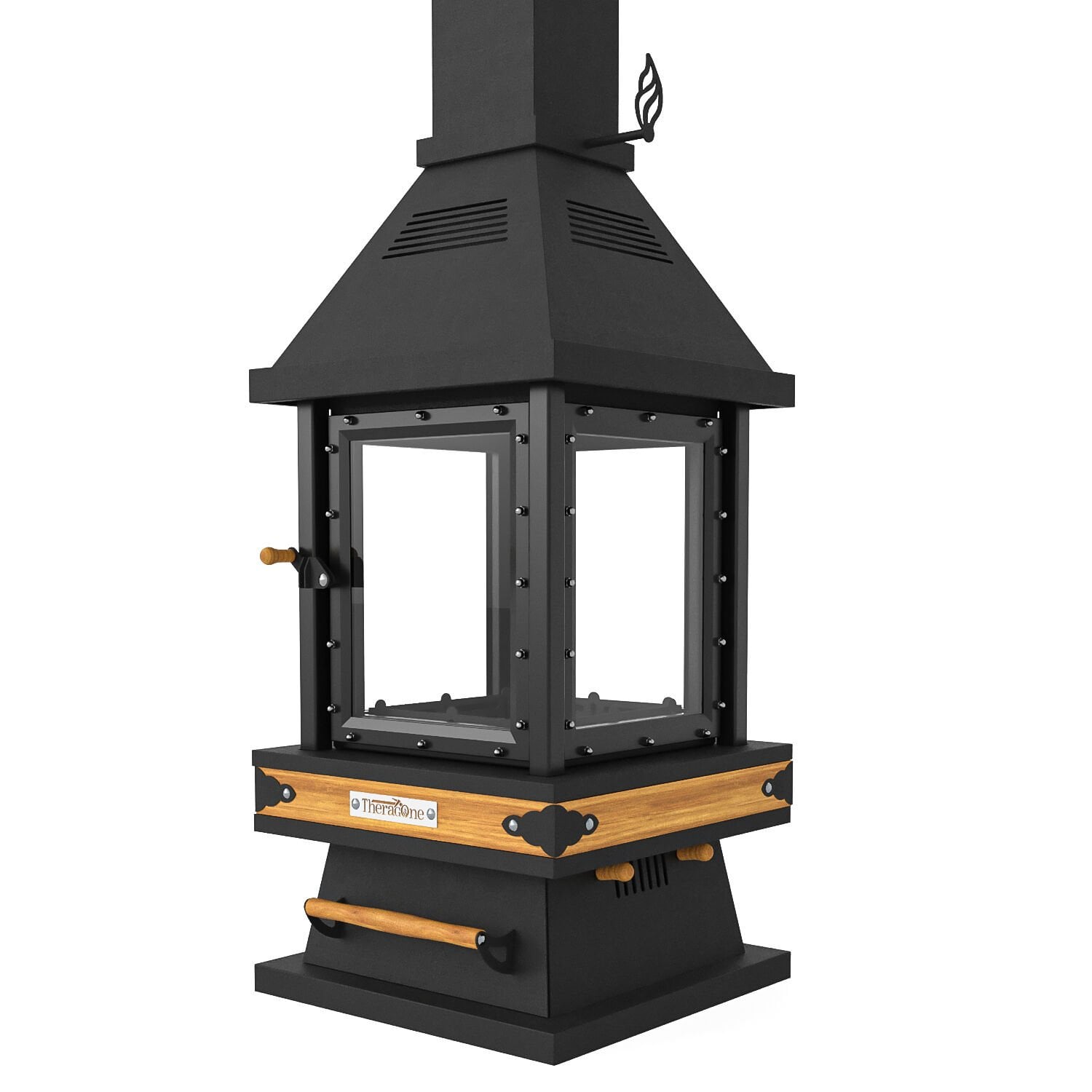 Median Metal Orta Şömine 65*65