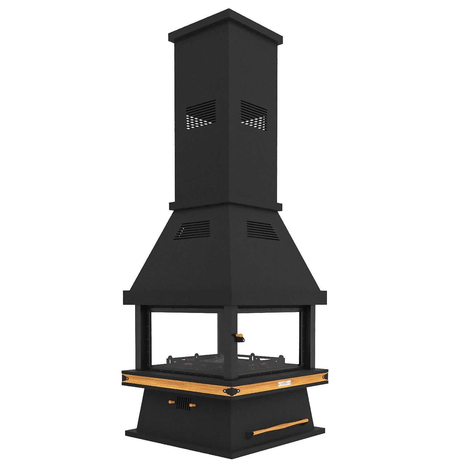 Median Metal Orta Şömine 140*140