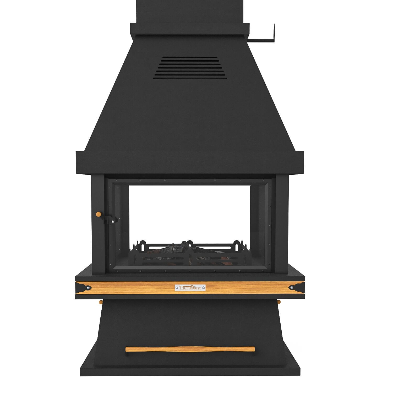 Median Metal Orta Şömine 140*140