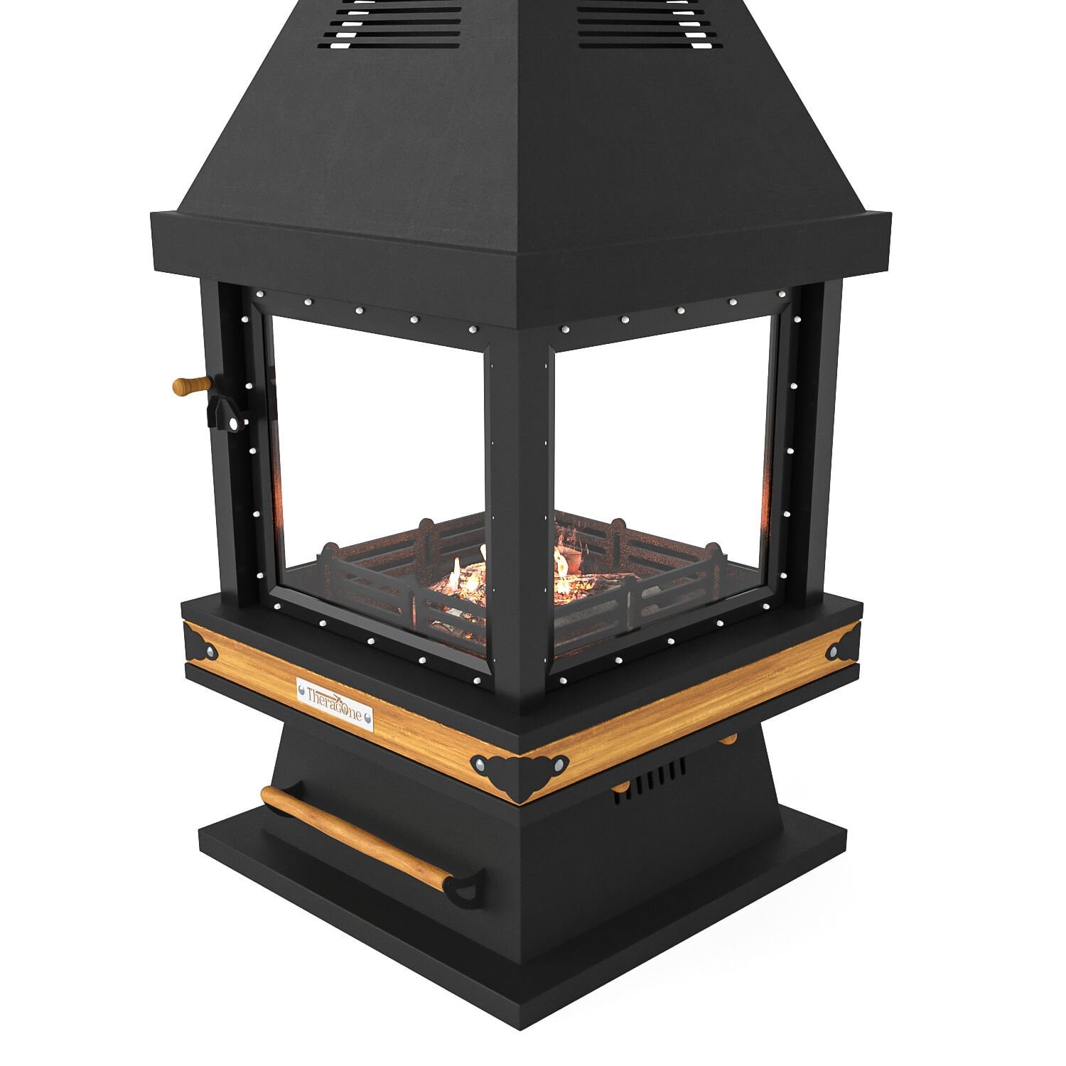 Median Metal Orta Şömine 82*82