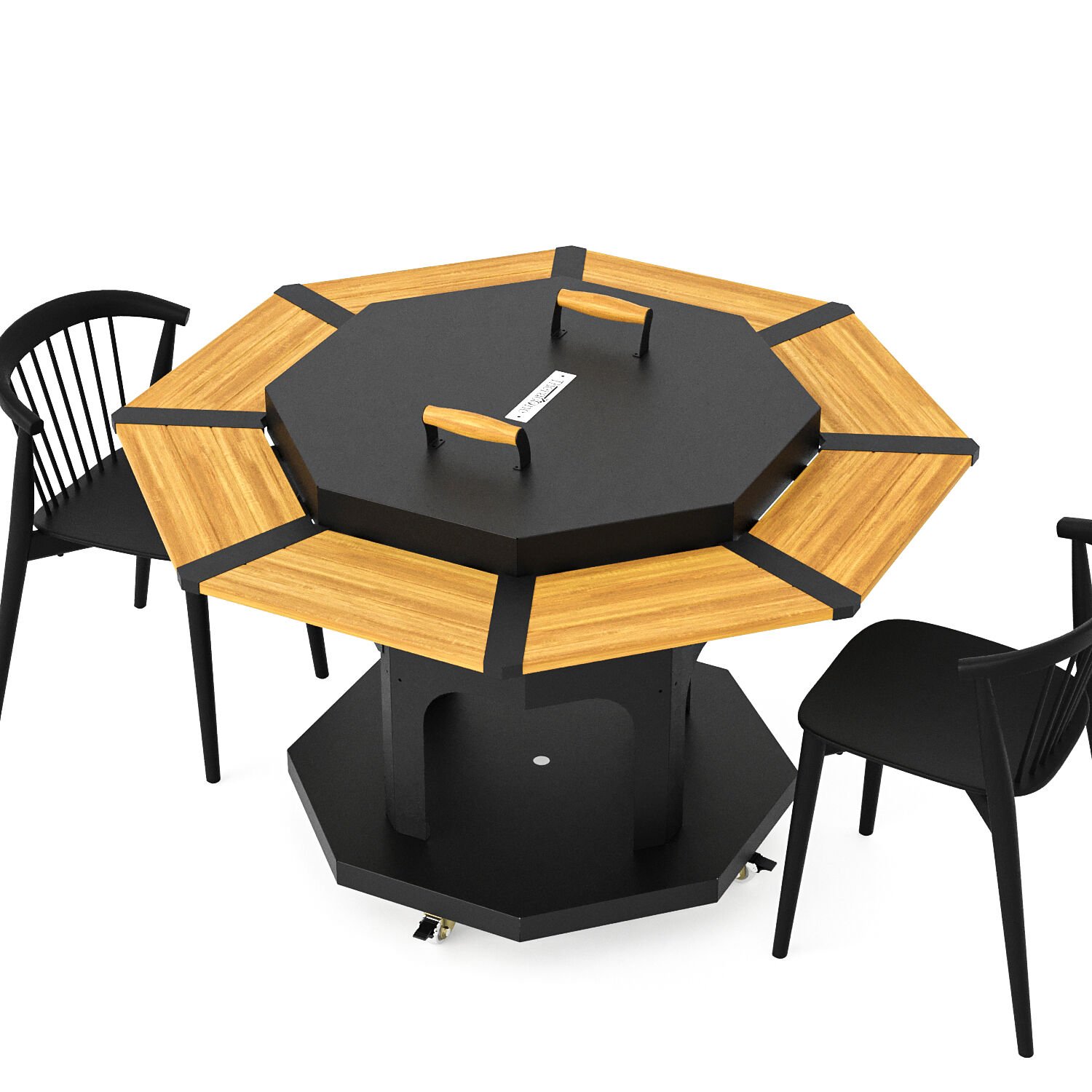 Octagon Odun Mangalı 85'lik