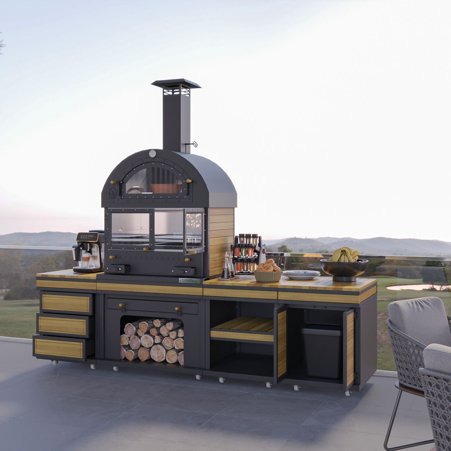 Feniks Long Barbekü 50*80*284