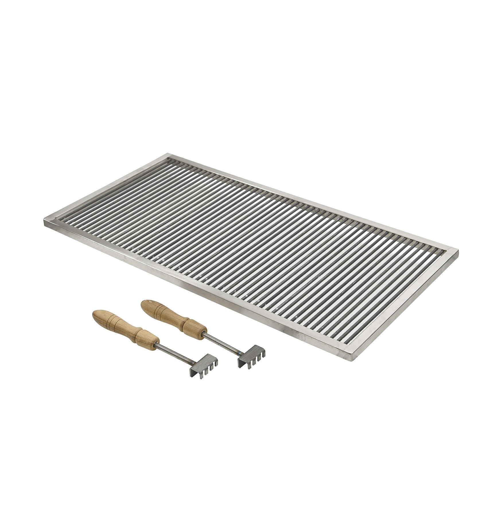 Standart Çelik Barbekü Izgarası 40*80