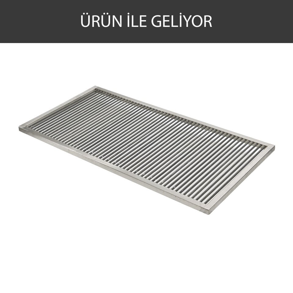 Standart Çelik Barbekü Izgarası 40*100