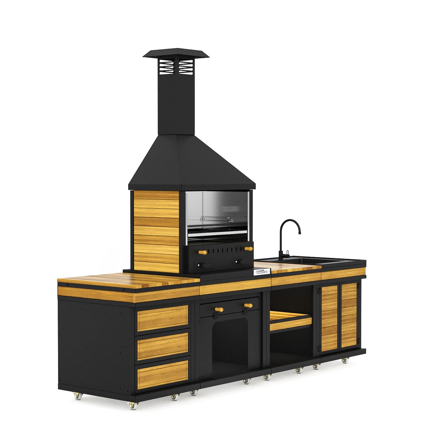 Anka Long Chef Barbekü 40*60*264