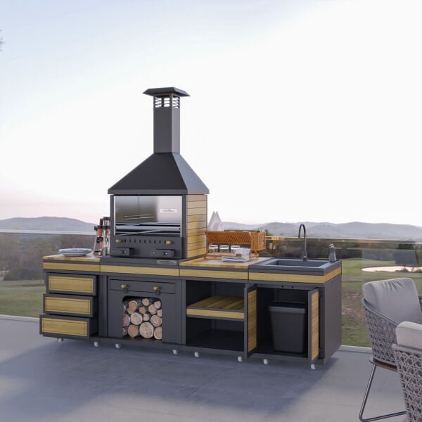 Anka Long Chef Barbekü 40*60*264