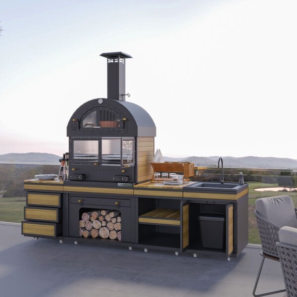 Feniks Long Chef Barbekü 50*80*284