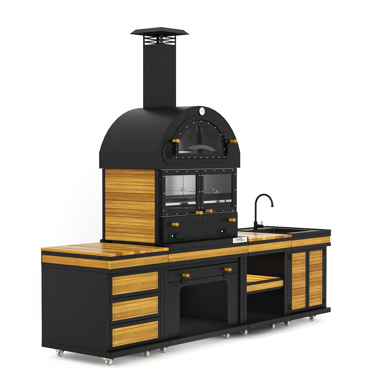 Feniks Long Chef Barbekü 50x80x270 | Feniks Barbekü