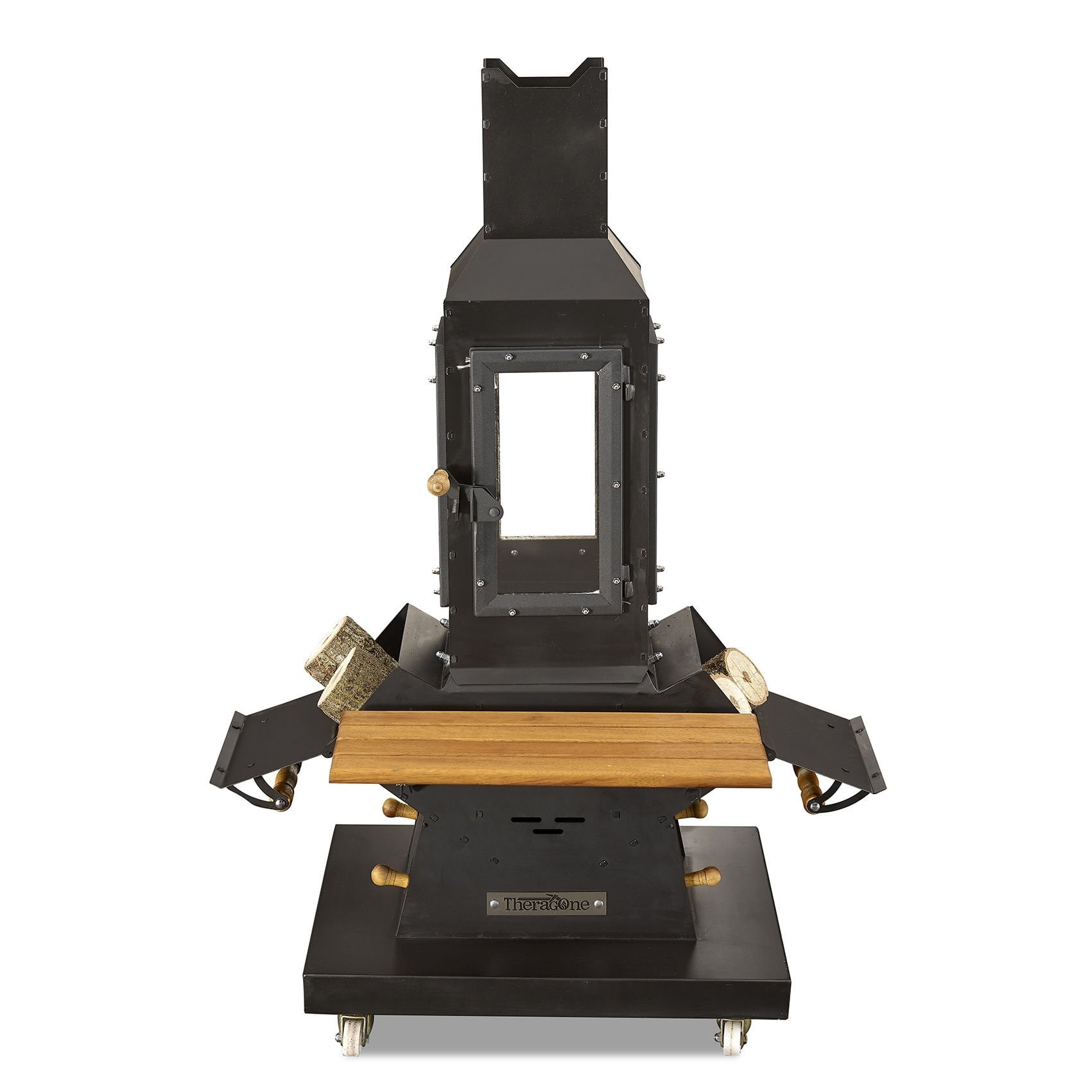 Camlı Roket Bahçe Şöminesi