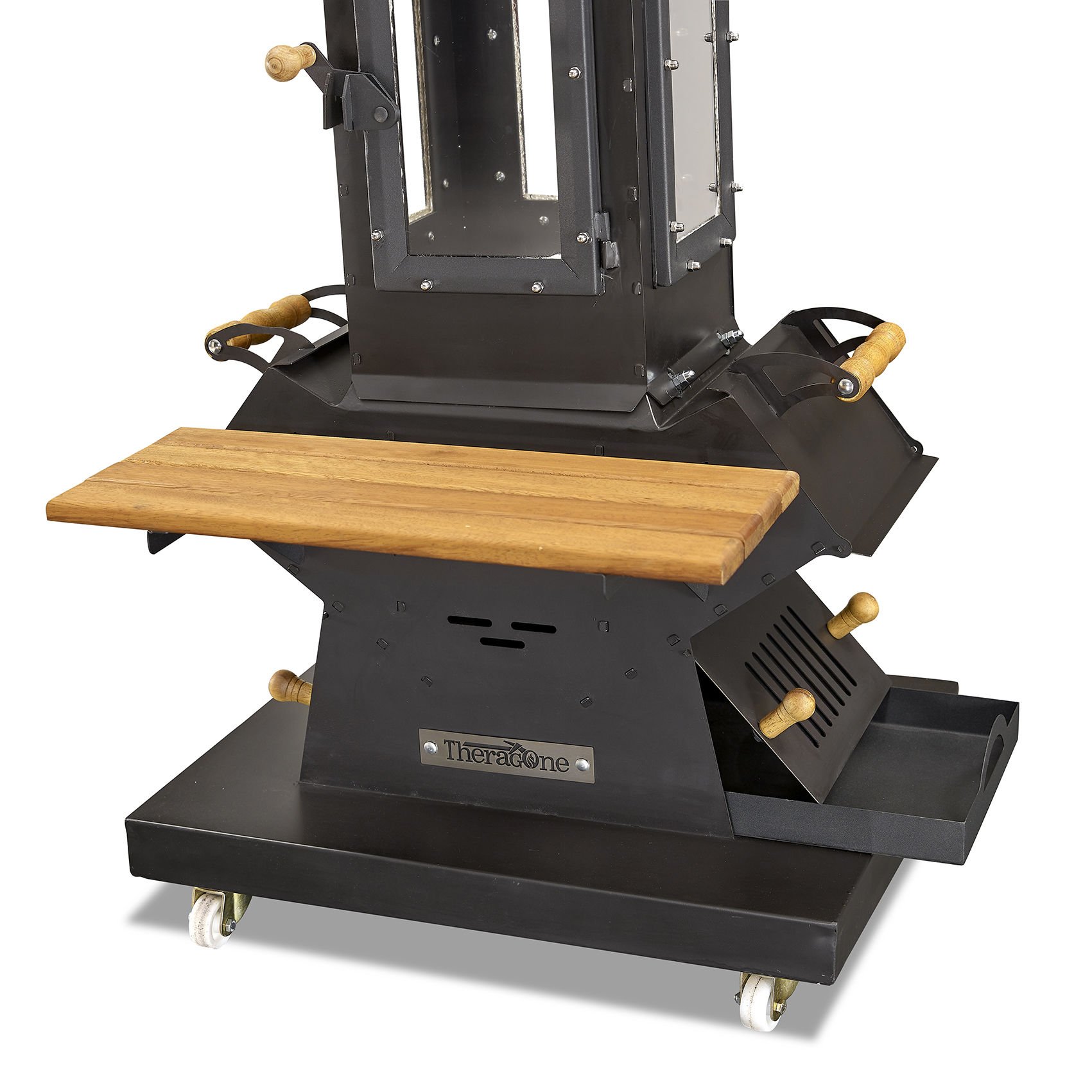 Camlı Roket Bahçe Şöminesi