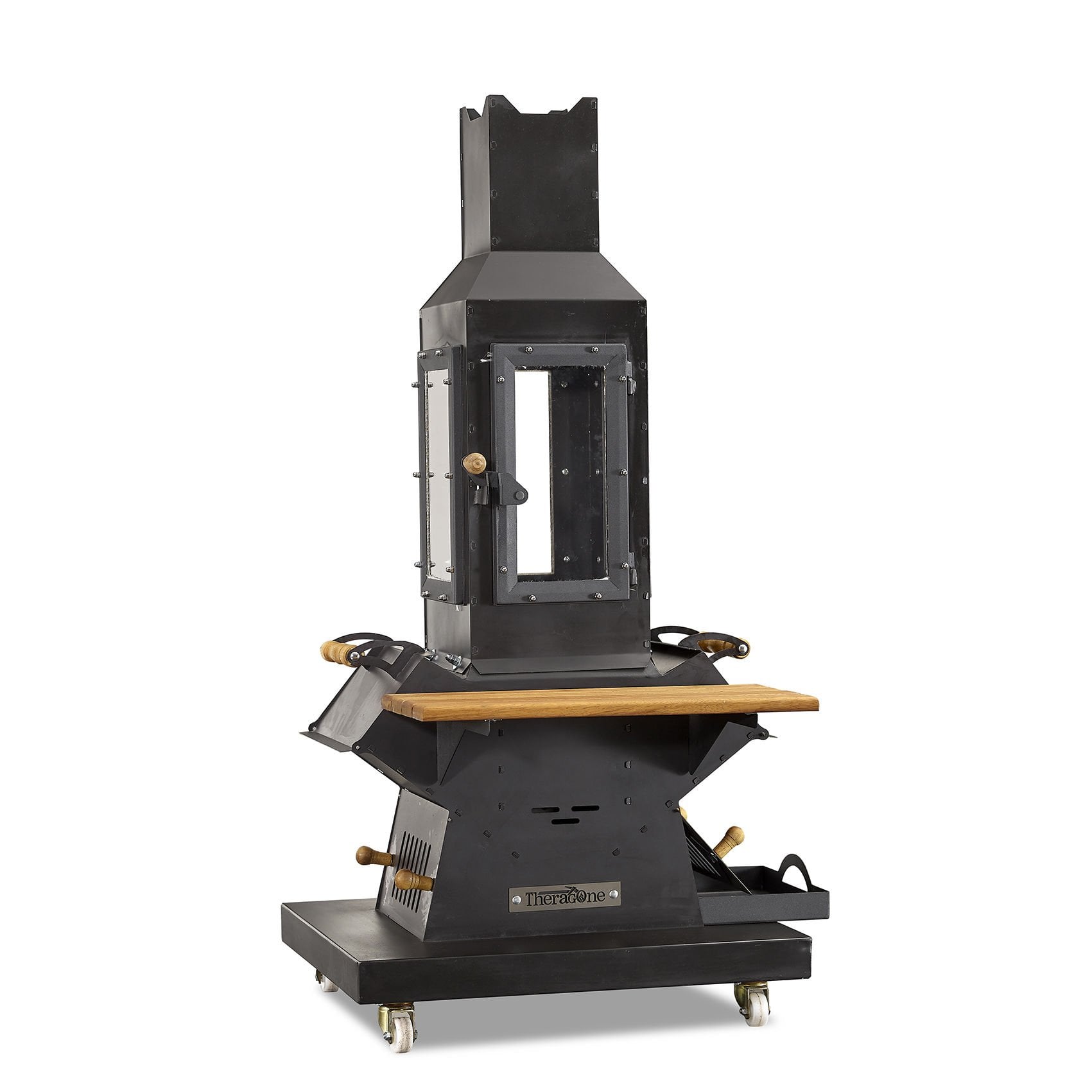 Camlı Roket Bahçe Şöminesi