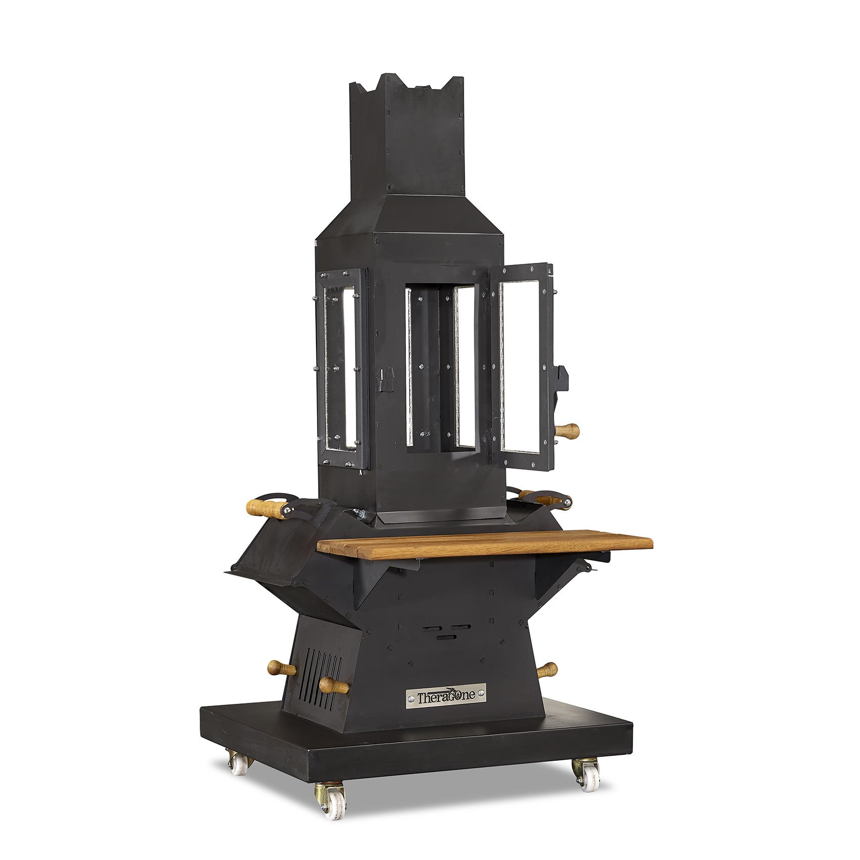 Camlı Roket Bahçe Şöminesi