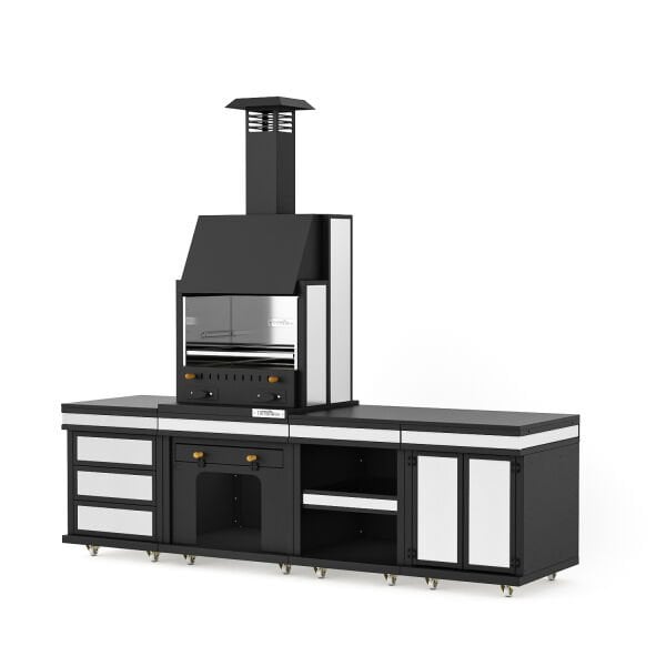 Simurg Long Barbekü 40*60*264