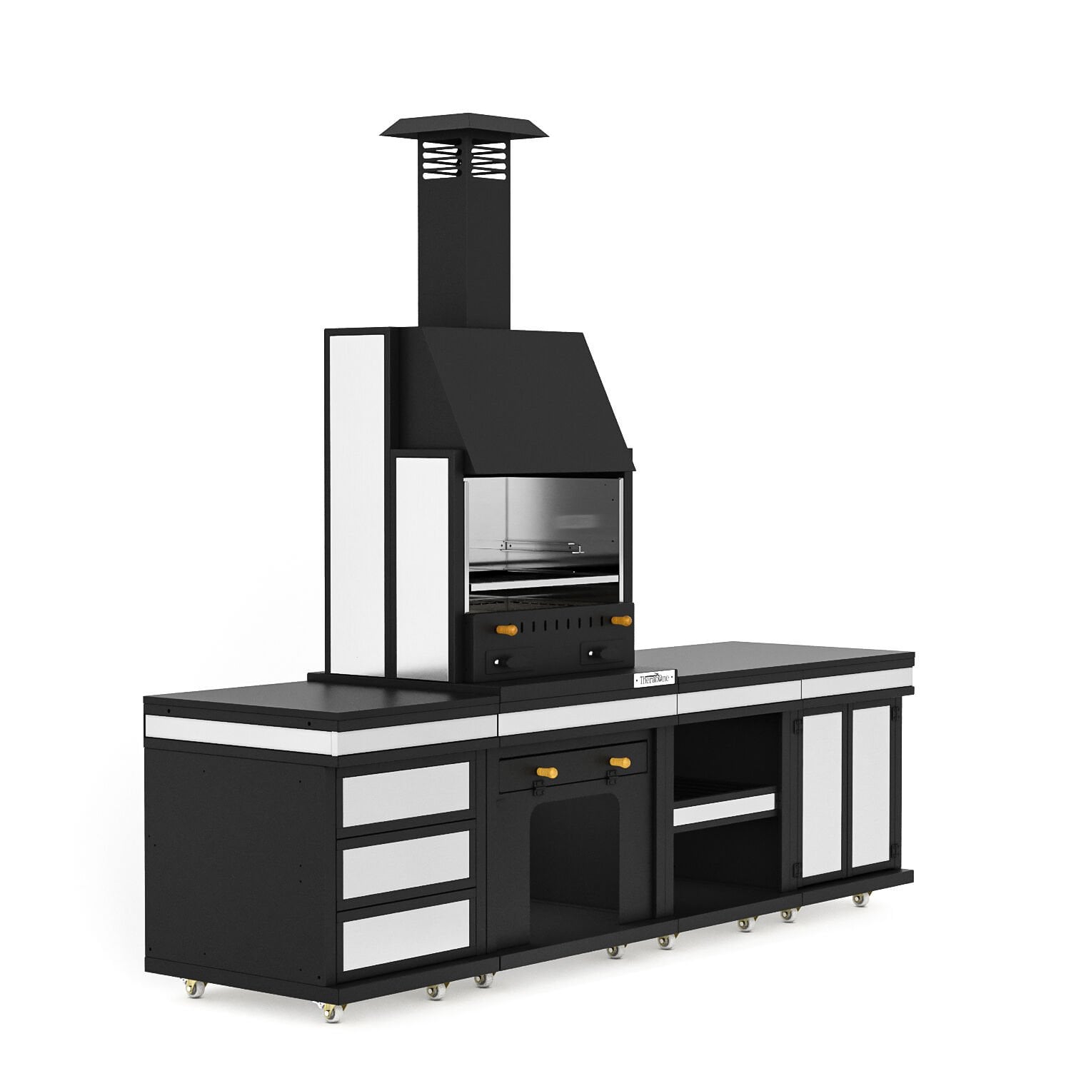 Simurg Long Barbekü 40*60*264