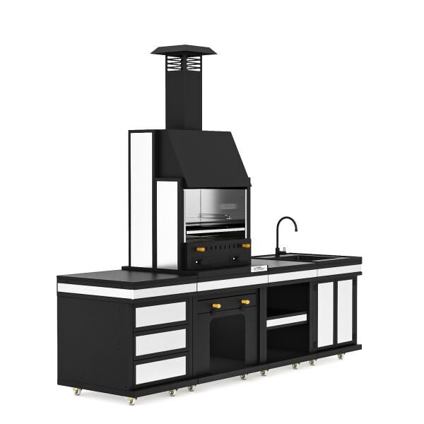 Simurg Long Chef Barbekü 40*60*264