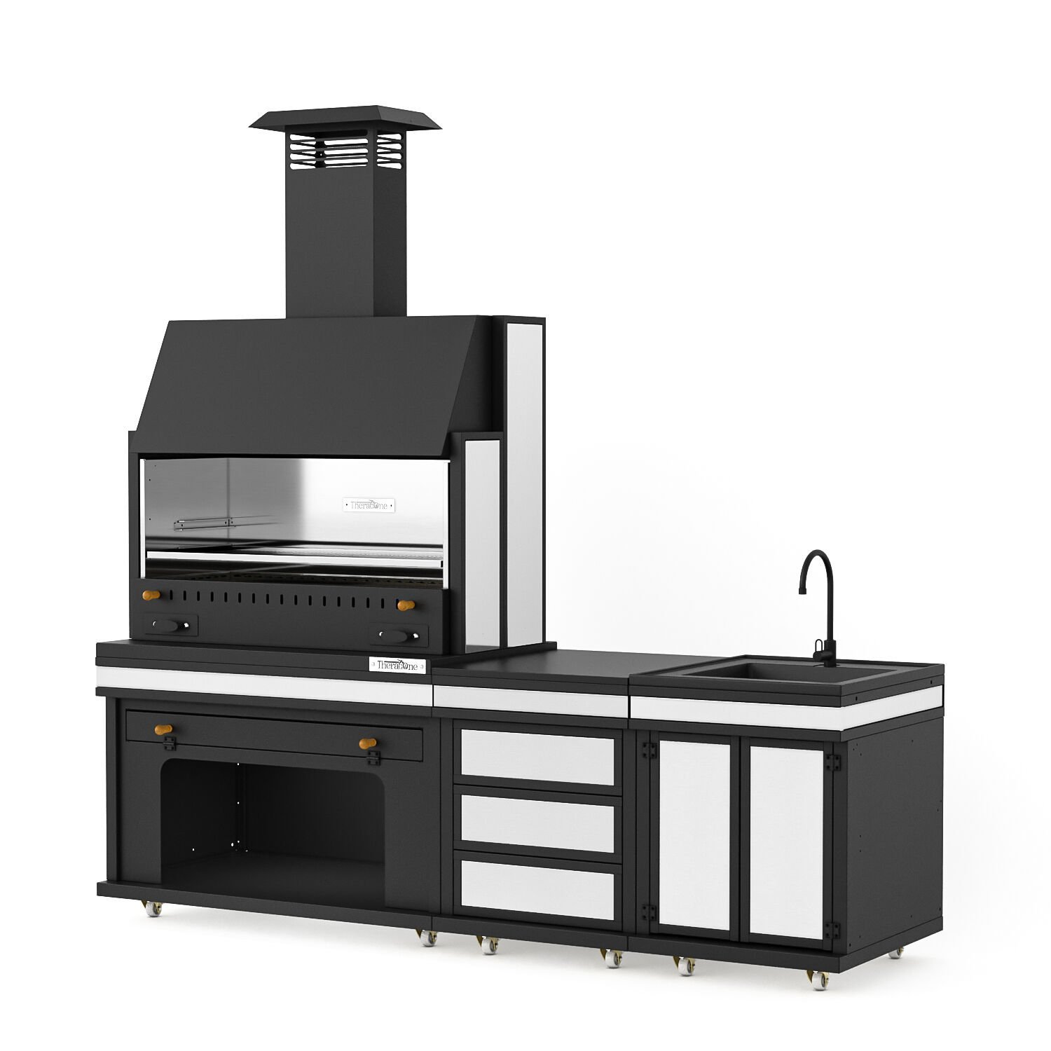 Simurg Cool Chef Barbekü 40*100*242