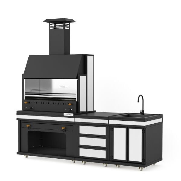 Simurg Cool Chef Barbekü 40*100*242