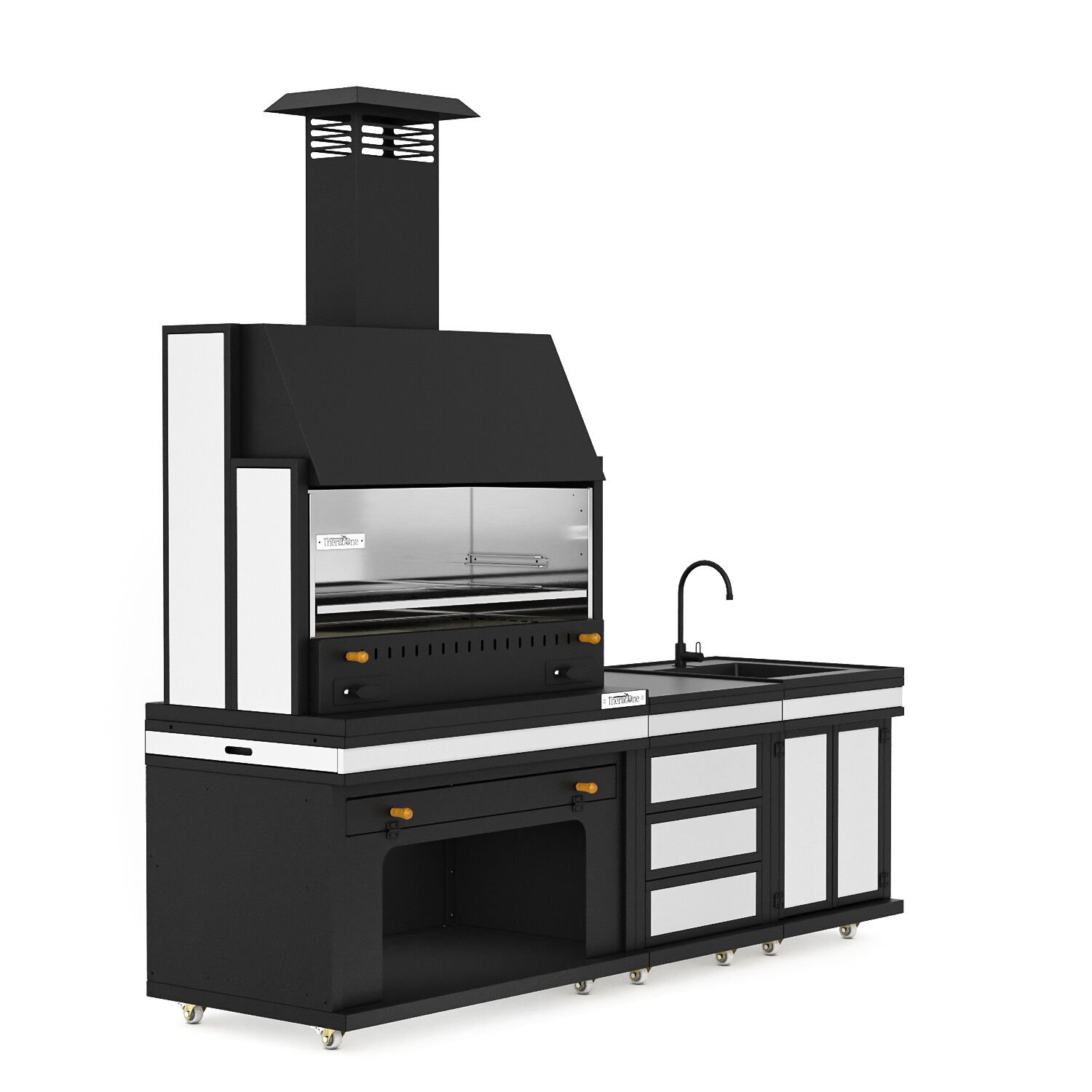 Simurg Cool Chef Barbekü 40*100*242