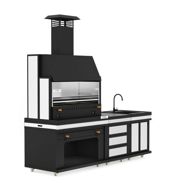 Simurg Cool Chef Barbekü 40*100*242