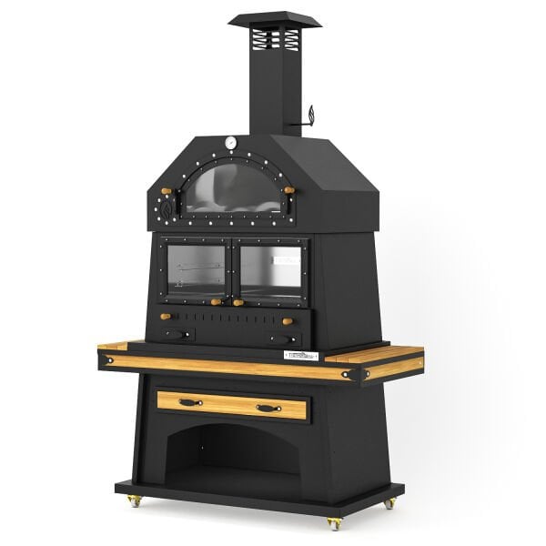 Fırınlı Piramit Barbekü 50*80