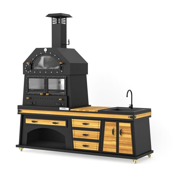 Piramit Cool Chef Barbekü 50*80*240