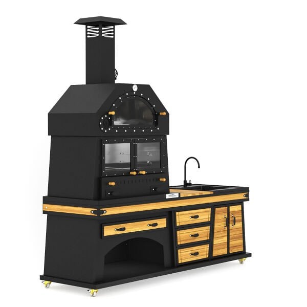 Piramit Cool Chef Barbekü 50*80*240