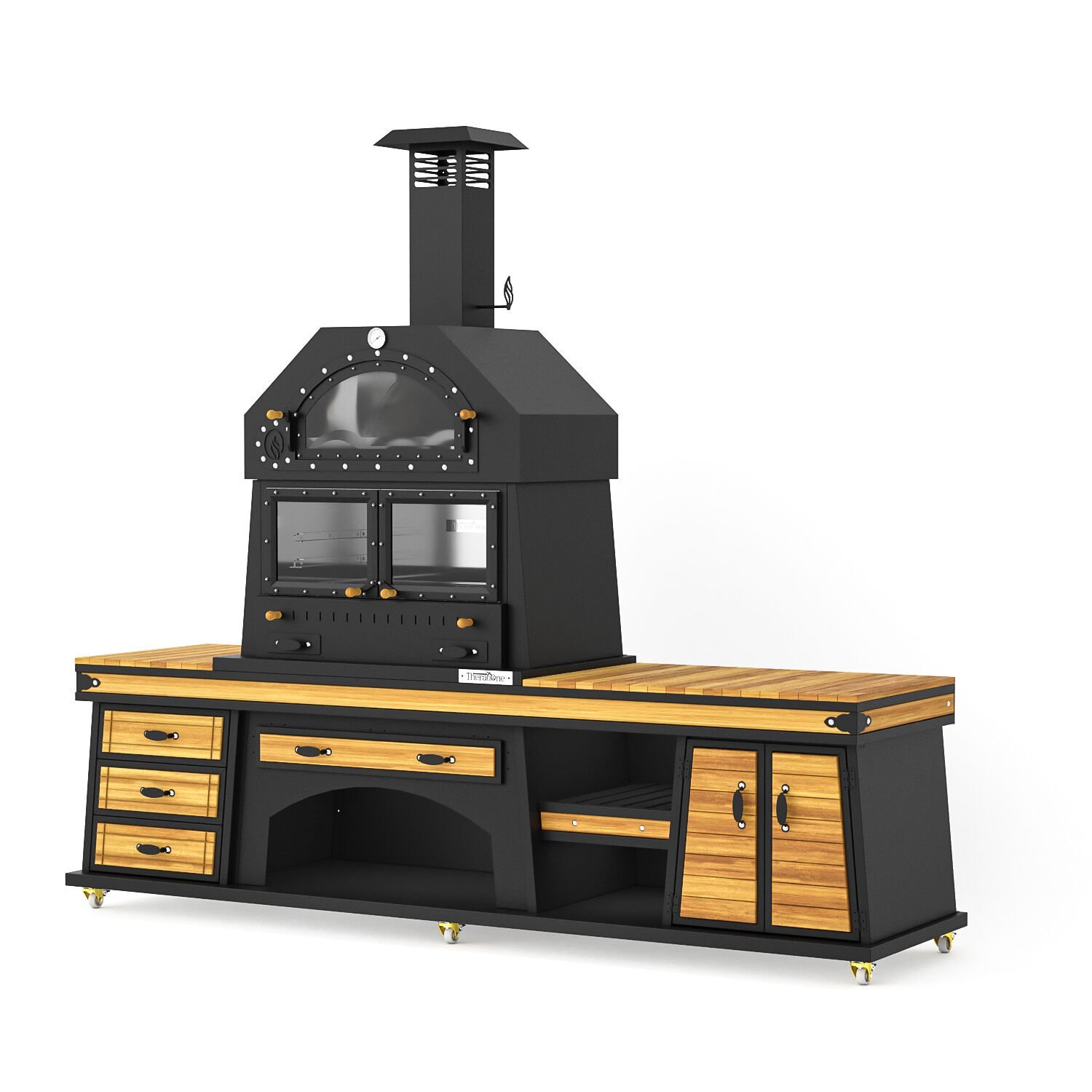 Piramit Long Barbekü 50*80*285