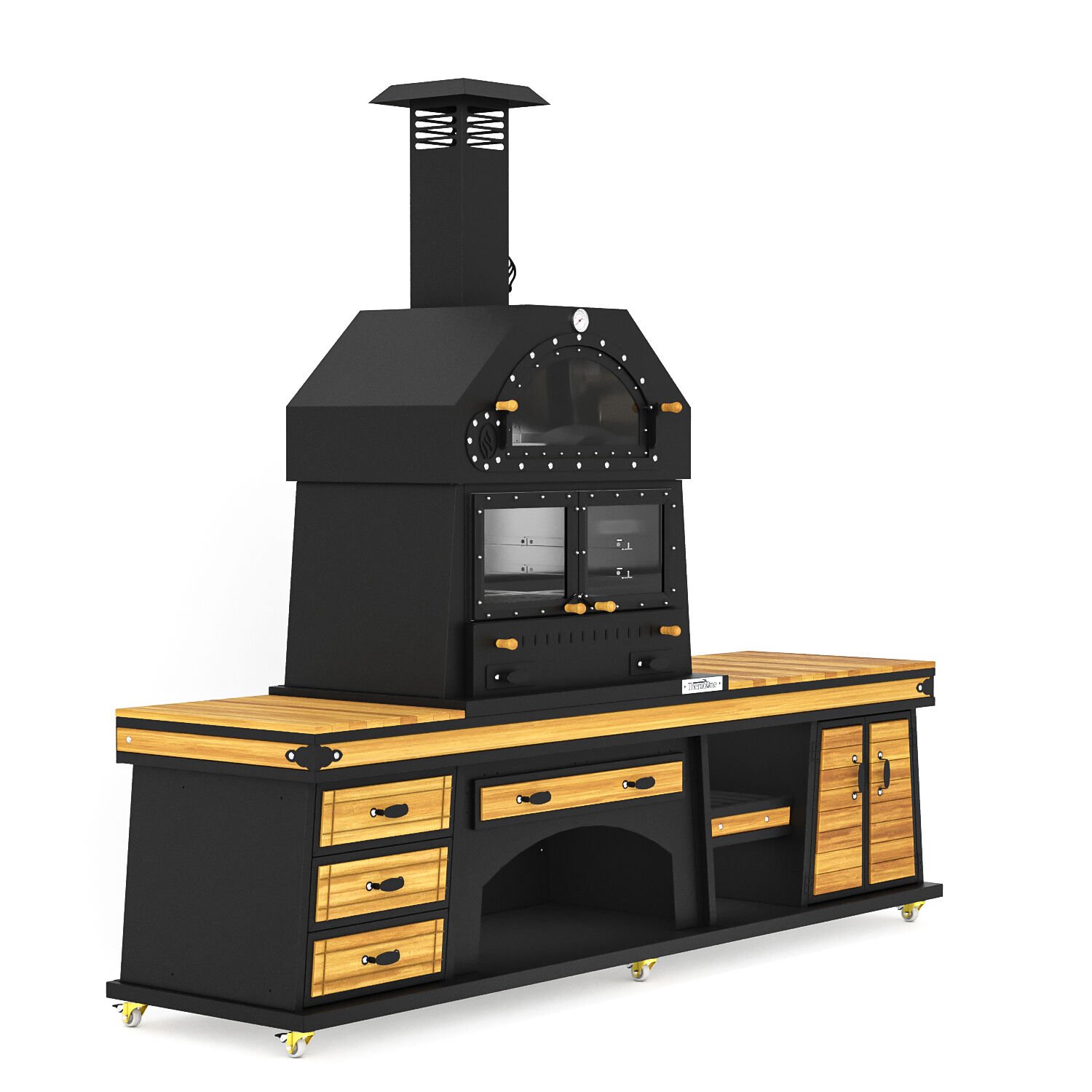 Piramit Long Barbekü 50*80*285