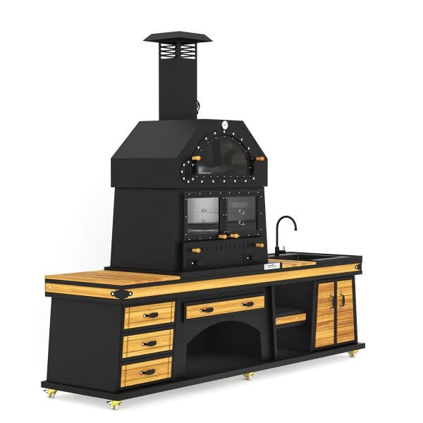 Piramit Long Chef Barbekü 50*80*285