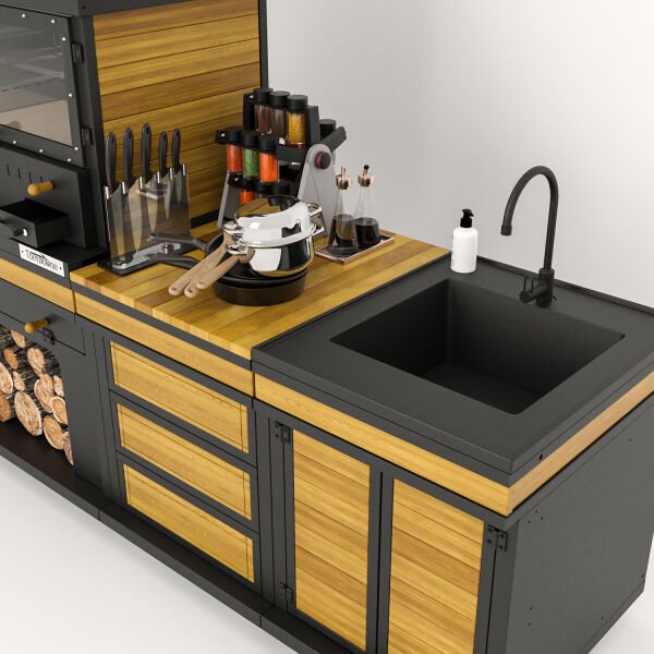 Feniks Cool Chef Barbekü 50*80*222