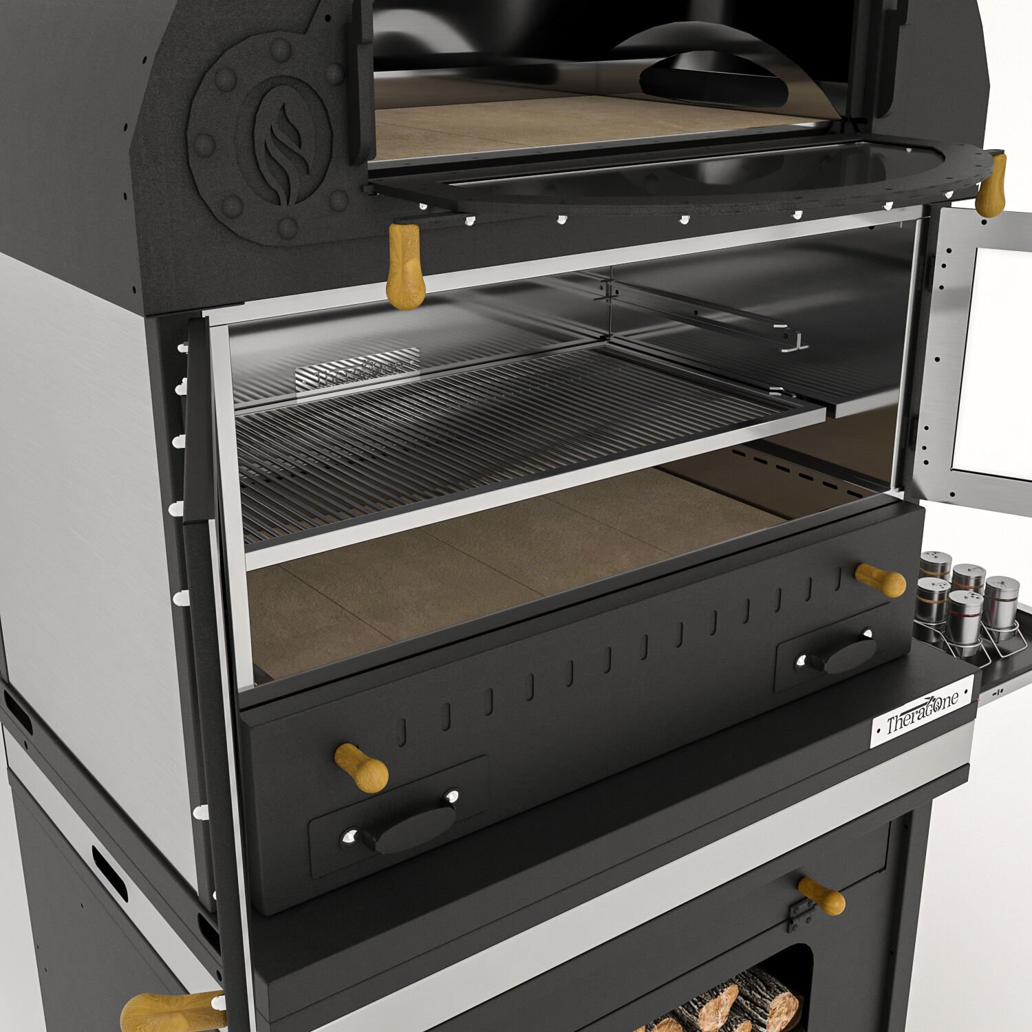 Feniks Modern Cool Chef Barbekü 50*80*222