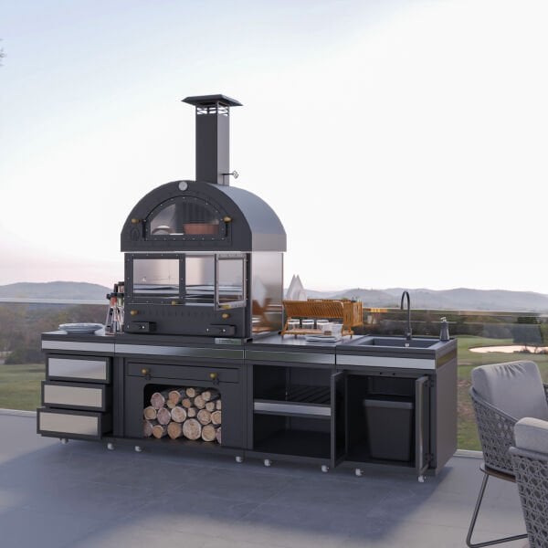 Feniks Modern Long Chef Barbekü 50*80*284