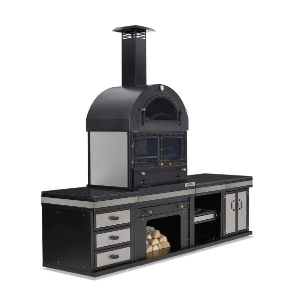 Feniks Krom Long Barbekü 50*80*284