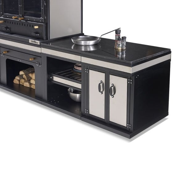Feniks Krom Long Barbekü 50*80*284