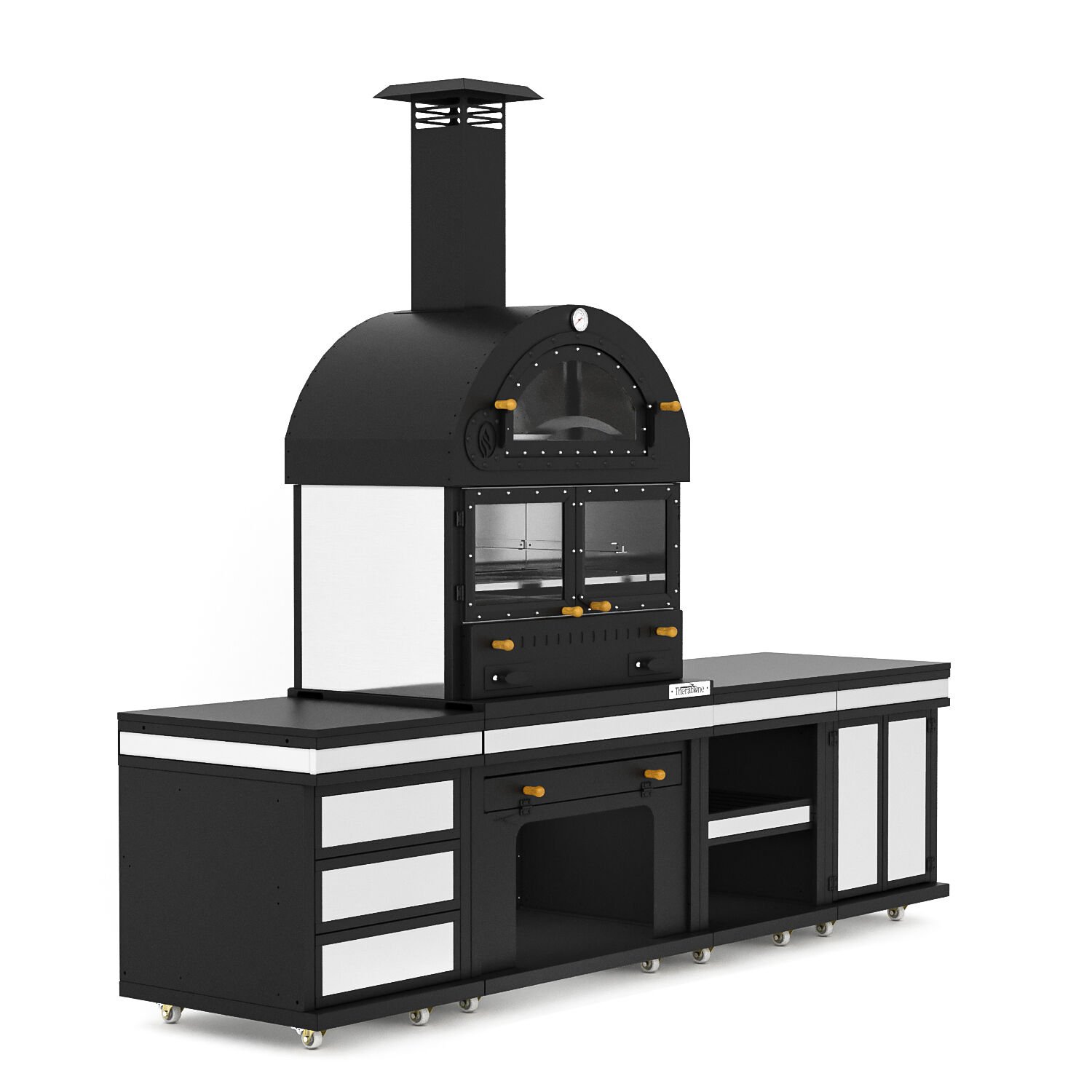Feniks Modern Long Barbekü 50*80*284