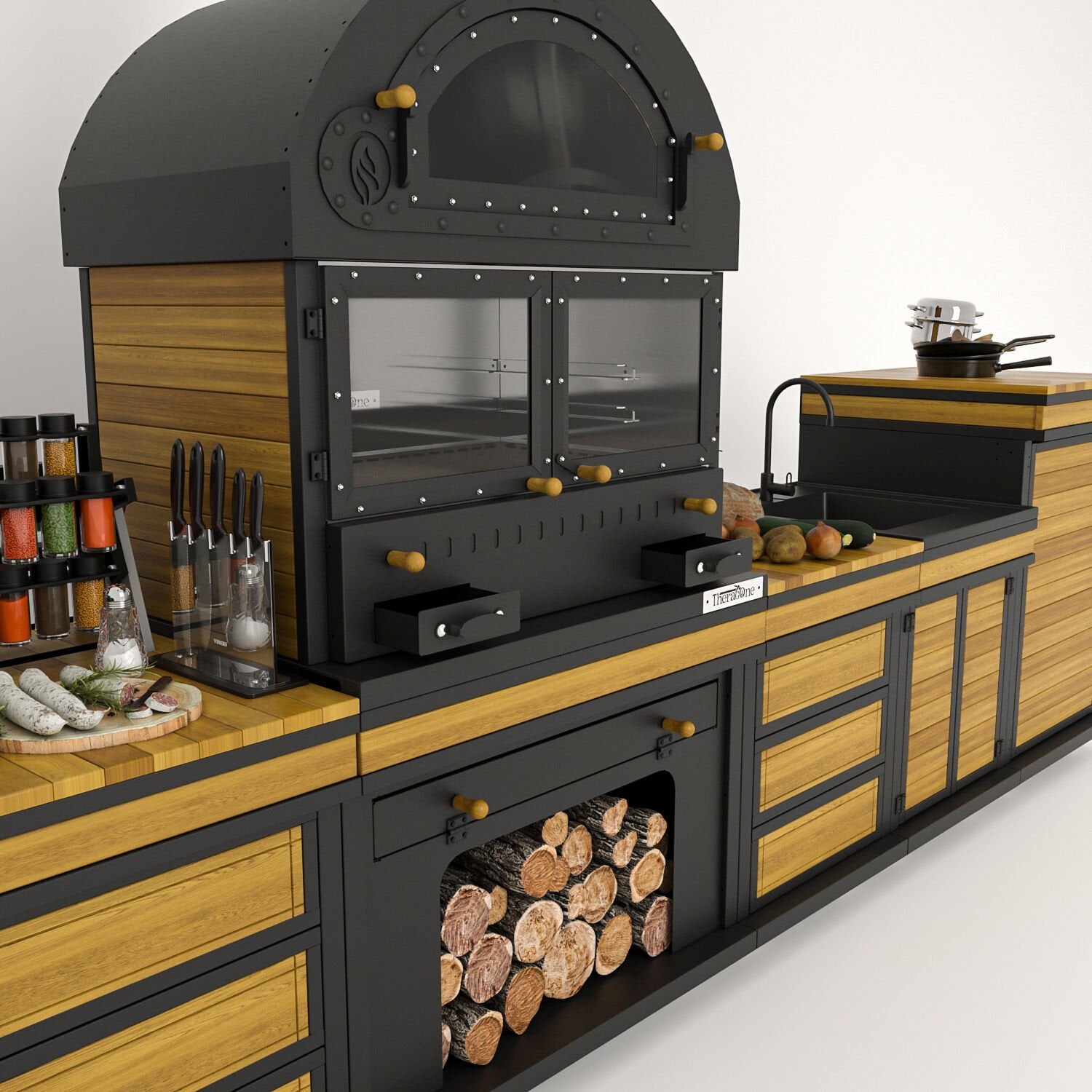 Feniks Long Plus Barbekü 50*80*421