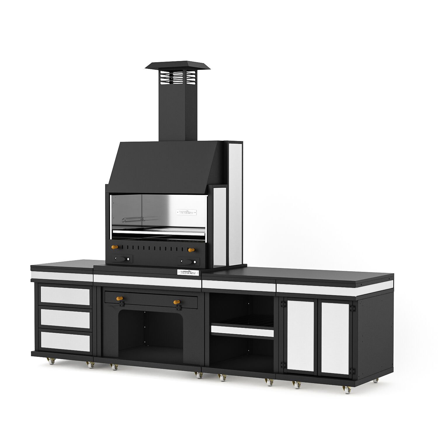 Simurg Long Barbekü 40*80*284