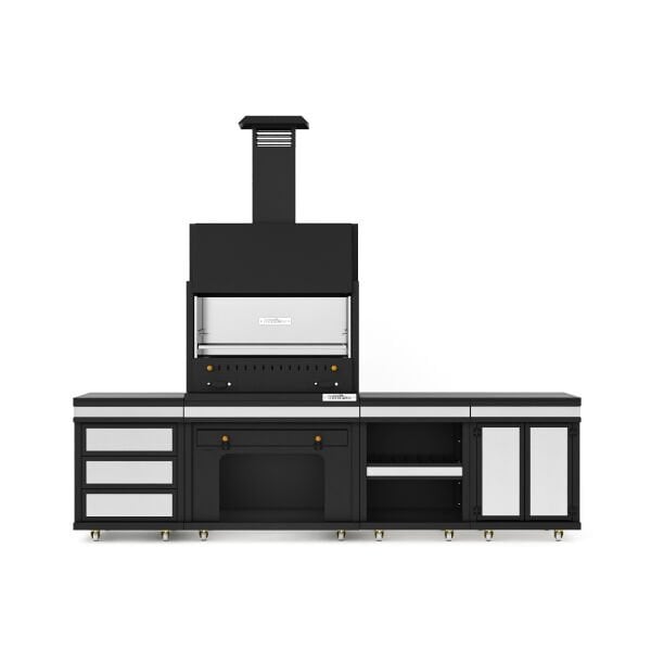 Simurg Long Barbekü 40*80*284