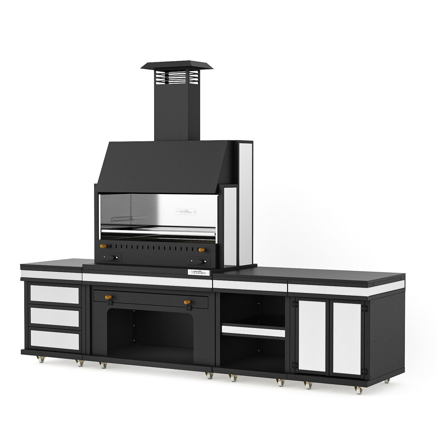 Simurg Long Barbekü 40*100*304