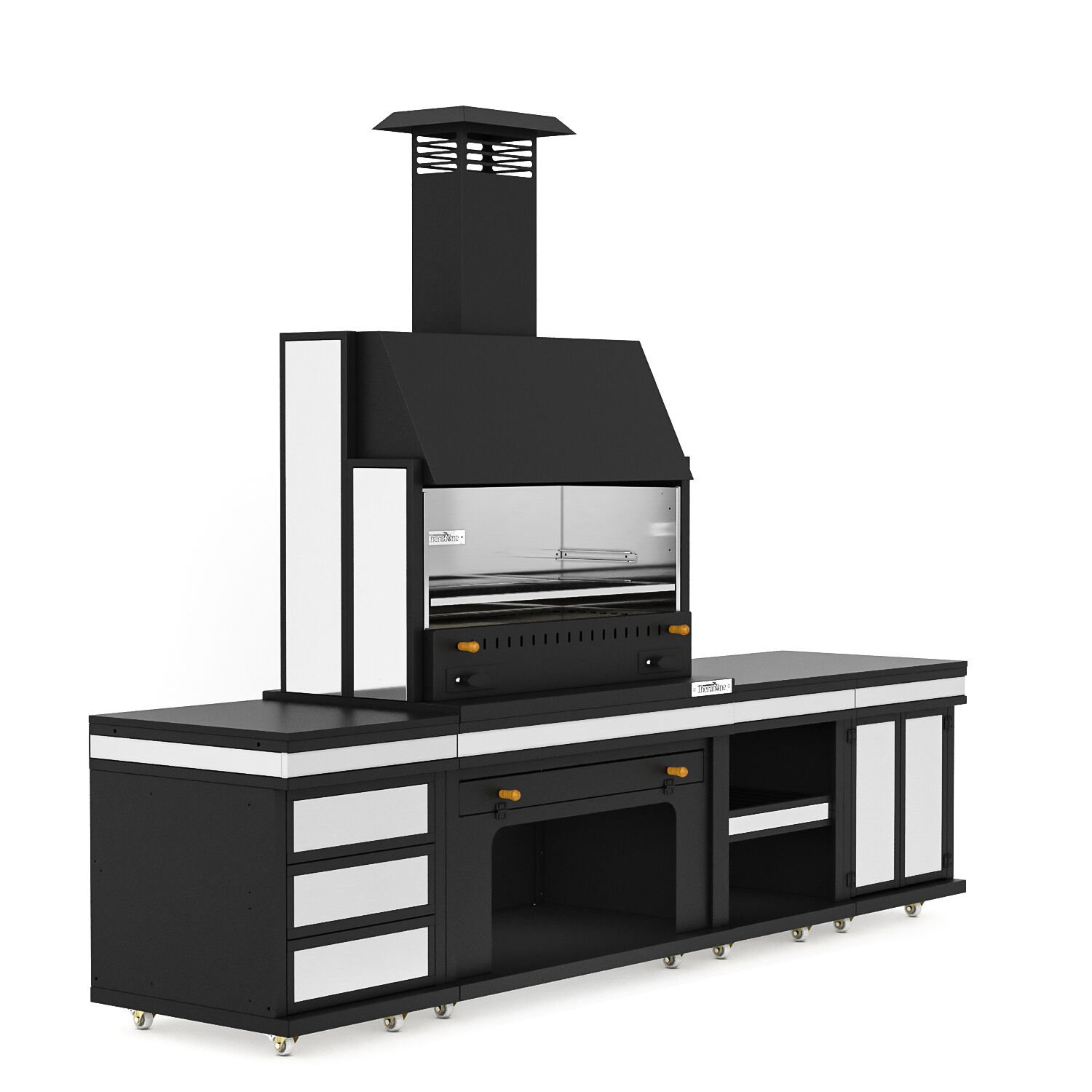 Simurg Long Barbekü 40*100*304