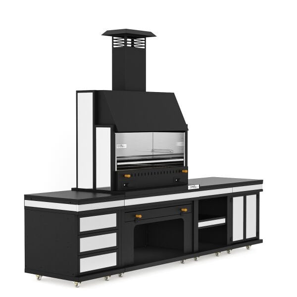 Simurg Long Barbekü 40*100*304