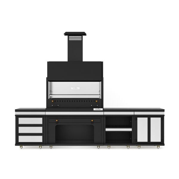 Simurg Long Barbekü 40*100*304